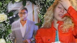 Gülçin Ergül'ün kazada ölen sevgilisi son yolculuğuna uğurlandı! Gözler onu aradı
