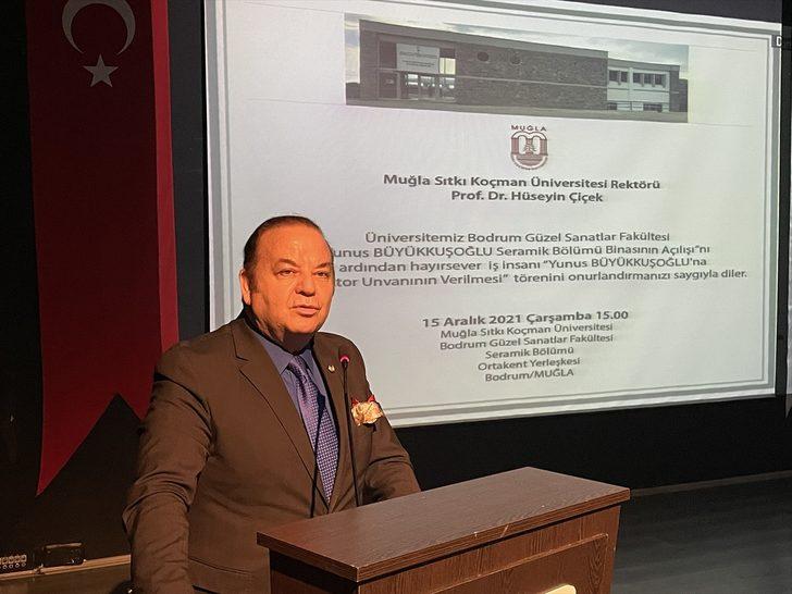 MSKÜ Bodrum Güzel Sanatlar Fakültesinin seramik bölümü binası açıldı G1