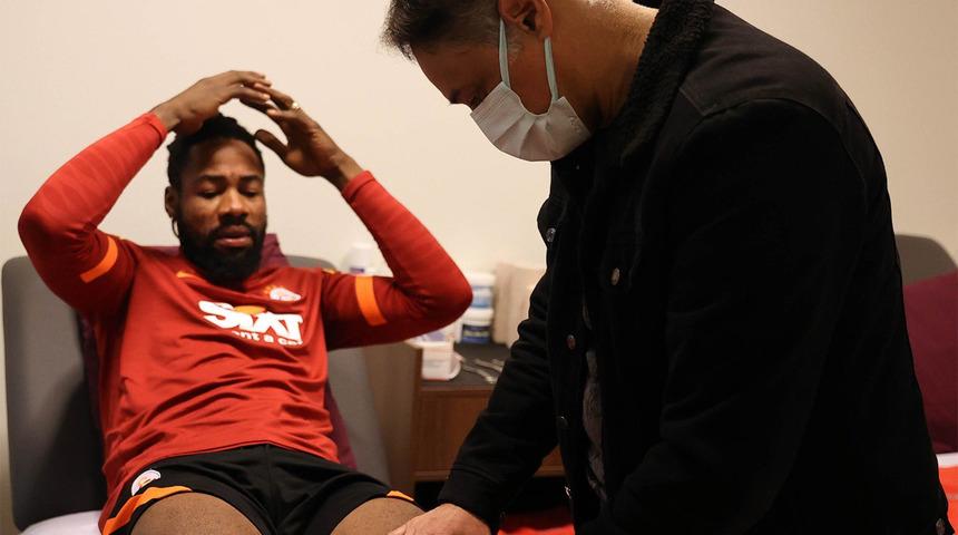 Galatasaray'dan Luyindama açıklaması! Muslera ile çarpışıp...