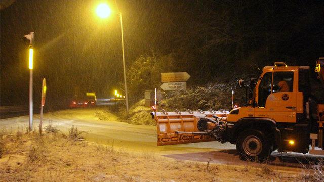 İstanbul'un yanı başı! Bolu Dağı beyaza büründü