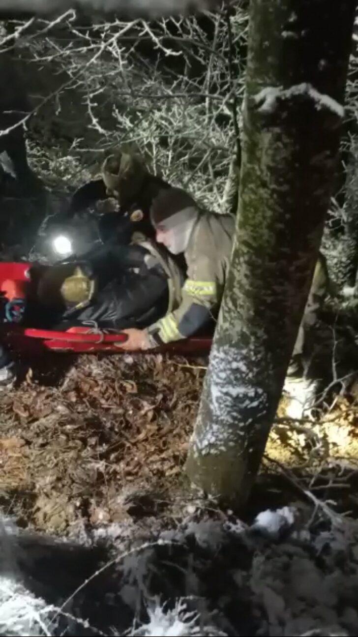 Tuvaletini yaparken uçuruma düşen adam 1 saatte kurtarılabildi! İlk sözü bakın ne oldu G1