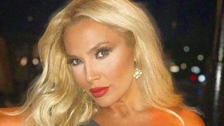 Lerzan Mutlu durmak bilmiyor! Göğüs dekolteli pozunu paylaştı