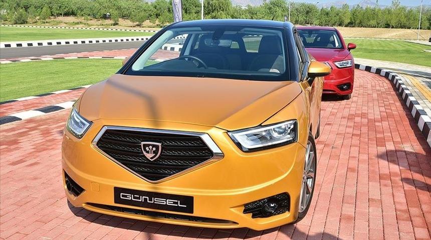 KKTC'nin yerli otomobili GÜNSEL Londra'da boy gösterdi