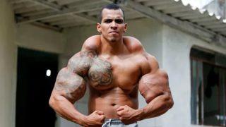 Brezilyalı ‘Hulk’ olarak biliniyor! Hayatını riske atan bir vücut geliştiricisi:  Romario Dos Santos