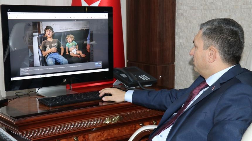 Batman Valisi Şahin AA'nın "Yılın Fotoğrafları" oylamasına katıldı