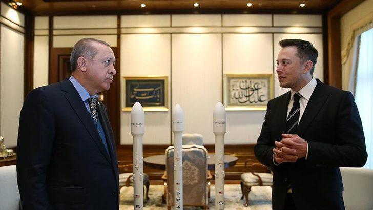 Cumhurbaşkanı Erdoğan, Elon Musk ile görüştü!