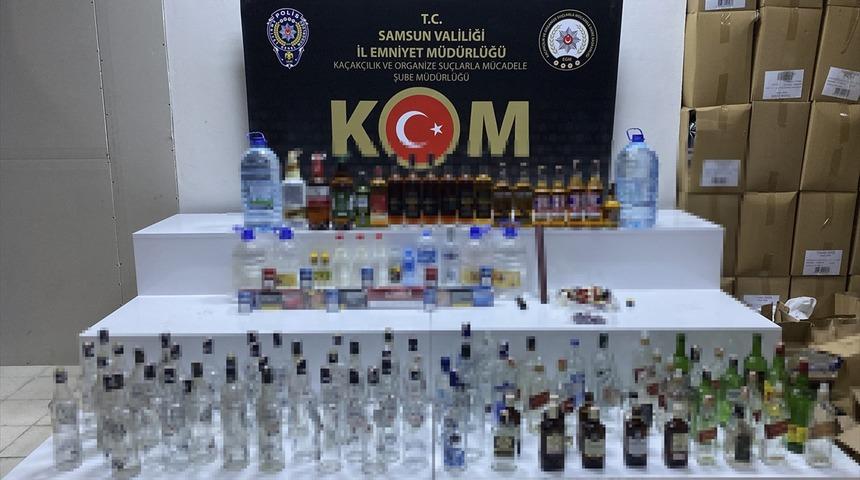 Samsun'da kaçakçılık operasyonunda 2 şüpheli yakalandı