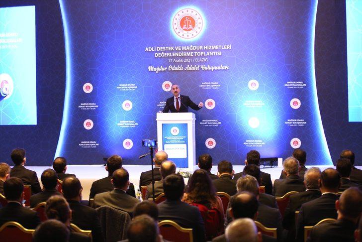 Bakan Gül, Elazığ'da "Mağdur Odaklı Adalet Buluşmaları Toplantısı"nda konuştu: G2