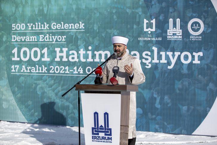 Erzurum'un 5 asırlık geleneği "1001 Hatim"in okunmasına başlandı G4