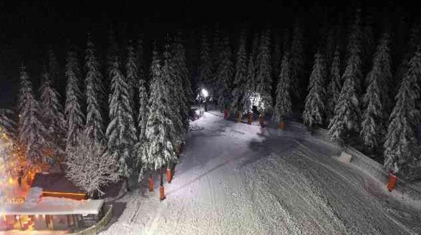 Kartepe’yi bir de akşam görün! Manzarası mest etti