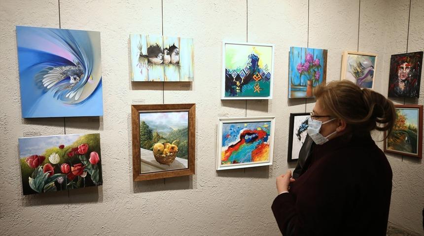 Trabzon'da, "47. Trabzon Sanatçıları Geleneksel Plastik Sanatlar Sergisi" açıldı