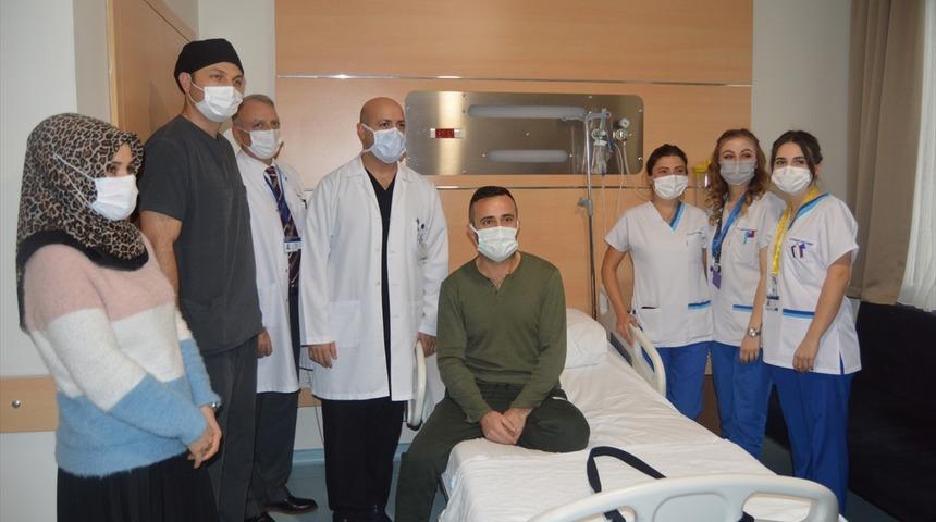 Zonguldak'ta şah damarında tümör tespit edilen hasta ameliyatla sağlığına kavuştu