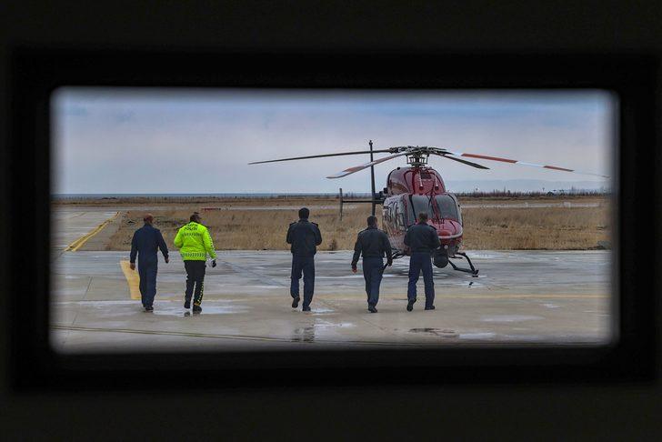 Van'da polis ekipleri helikopterle trafik denetimi yaptı G2
