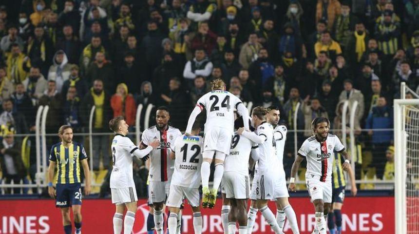 Beşiktaş'tan dikkat çeken derbi performansı