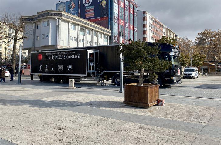 Cumhurbaşkanlığı İletişim Başkanlığı Dijital Tırı Kırşehir'de G1