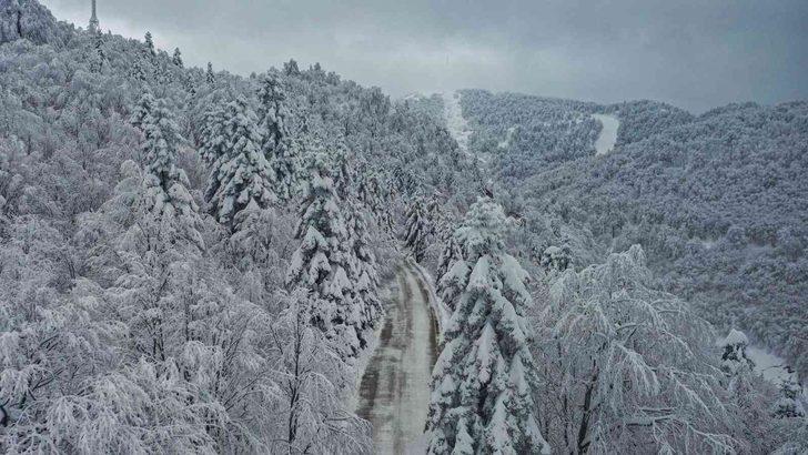 Kartepe’de kar görüntüleri masalsı bir hava yarattı! Görenleri mest etti G2