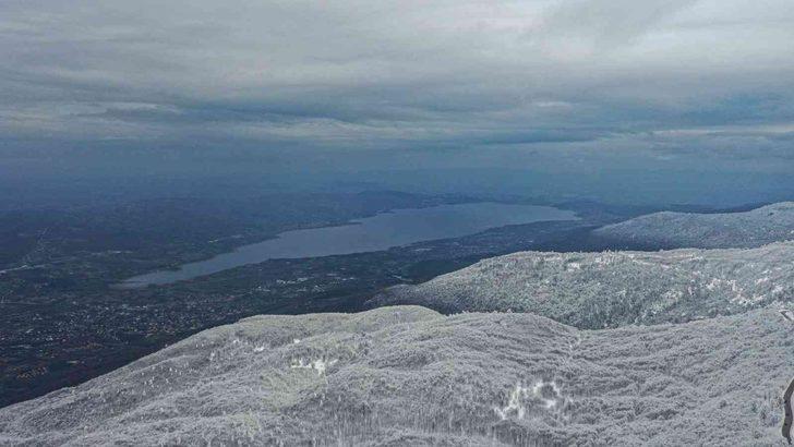 Kartepe’de kar görüntüleri masalsı bir hava yarattı! Görenleri mest etti G4