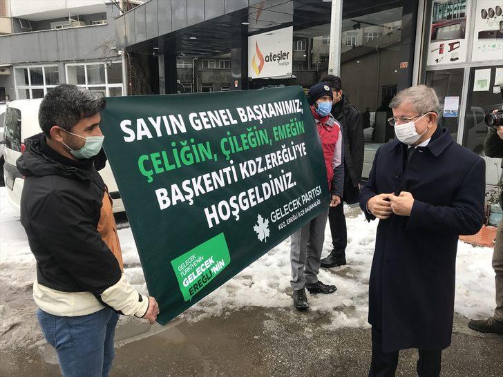 Gelecek Partisi Genel Başkanı Davutoğlu, Zonguldak'ta ziyaretlerde bulundu G3