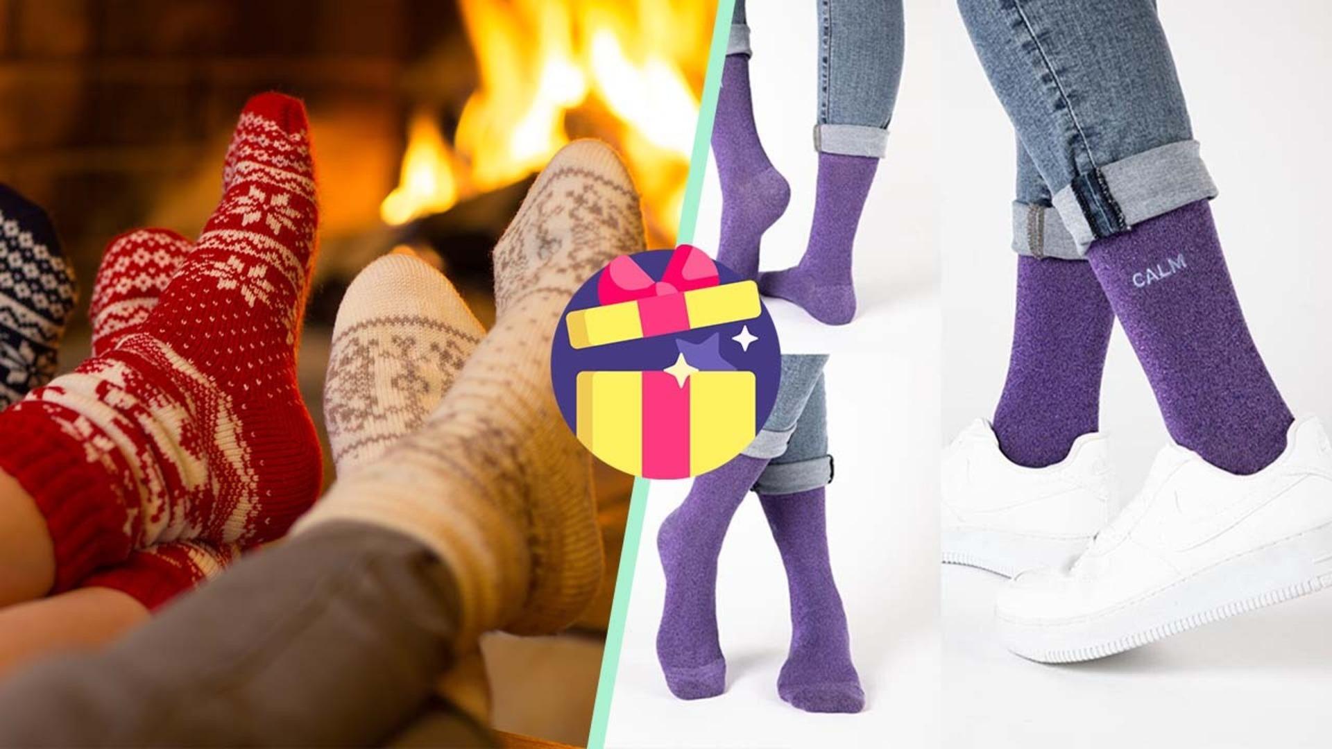 Yılbaşı partisindeki herkese birer tane hediye edebileceğiniz aşırı tatlı çoraplar