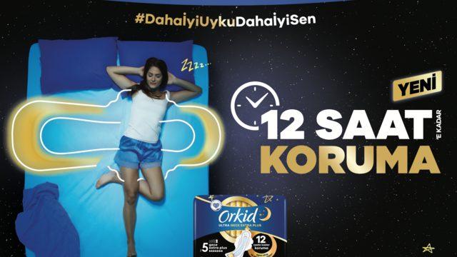 Kesintisiz bir gece uykusu için yeni Orkid Ultra Gece Extra Plus