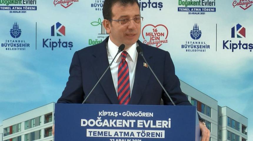 Son dakika: İBB Başkanı İmamoğlu'ndan flaş sözler: "Ellerim çatlayana kadar iktidarı alkışlamazsam namerdim"