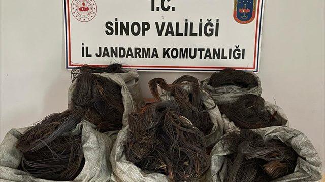 Sinop'ta kablo hırsızlığı operasyonunda 3 zanlı yakalandı