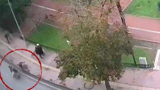 Samsun'da feci kaza! Motosikletli kurye, yolun karşısına geçmeye çalışan yayaya çarptı