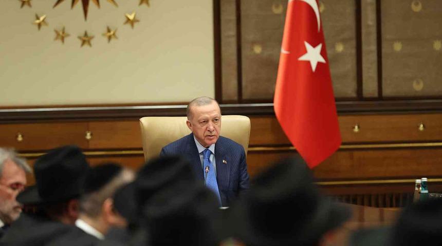 Cumhurbaşkanı Erdoğan'dan İsrail ile normalleşme a&ccedil;ıklaması