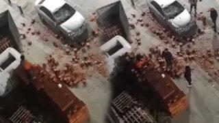 Yer: İstanbul! Öfkeli kadın otomobile tuğla yağdırdı