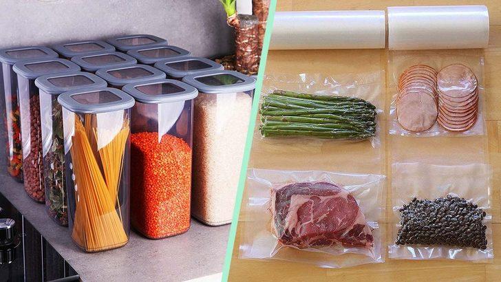 Yiyecekleri en taze haliyle depolamanıza yardımcı olacak ipuçları ve ürün önerileri