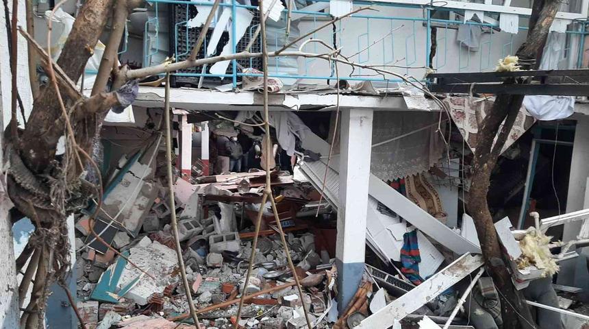 Balıkesir'de tüp faciası! Bomba gibi patladı, ev harabeye döndü