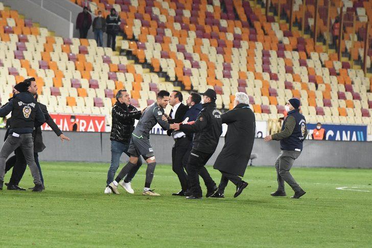 yeni malatyaspor kayserispor macinin ardindan gerginlik malatya haberleri