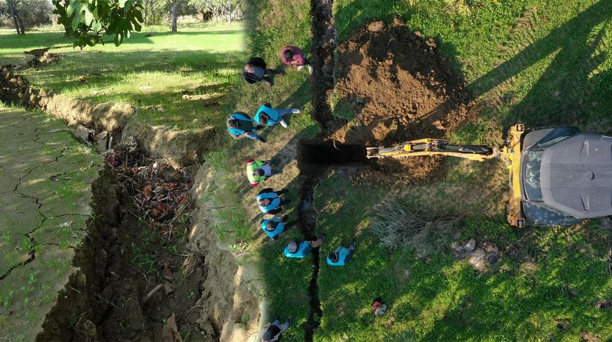 Aydın Germencik'te arazilerde oluşan dev çatlaklar korkutmuştu! Nedeni kuraklık çıktı