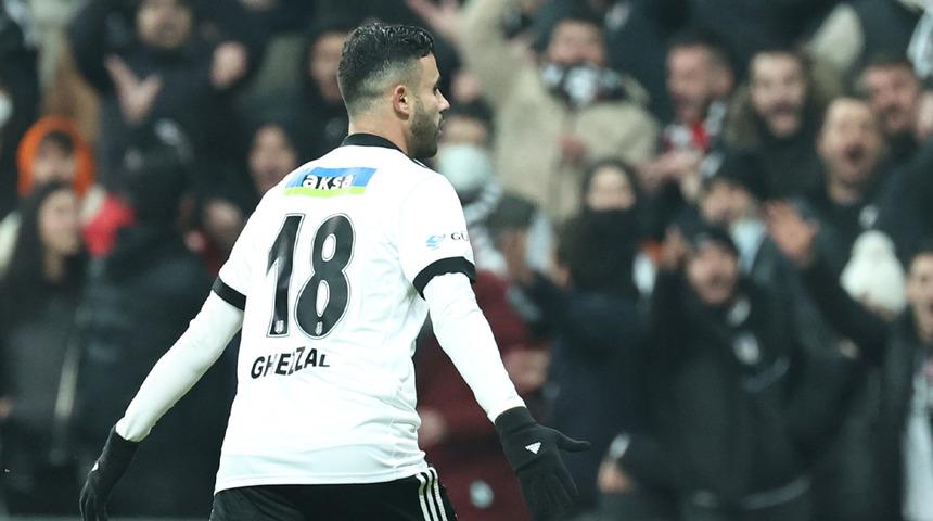 Beşiktaş'ın yıldız oyuncusu Ghezzal, attığı gol öncesi konuşulanları anlattı