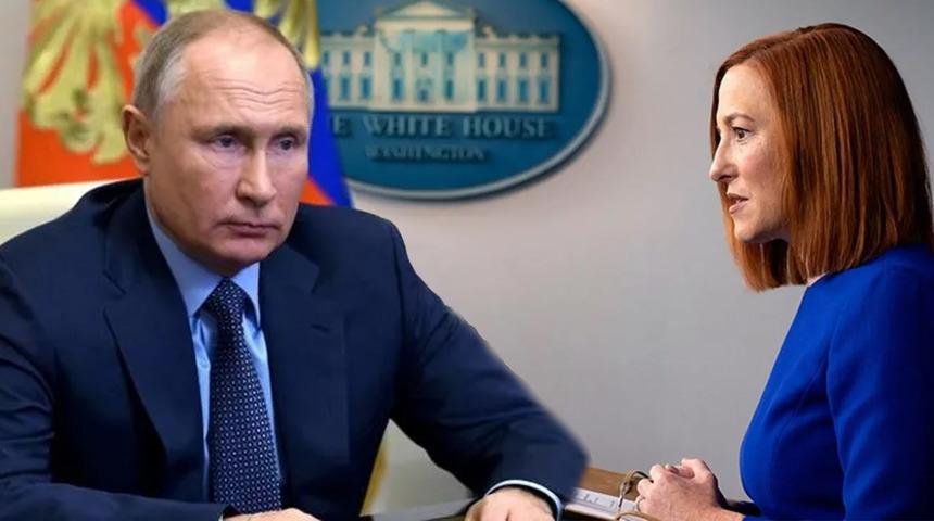 ABD'den Putin'e Ukrayna yanıtı! "Tek saldırganlık Rusların askeri yığınağı"