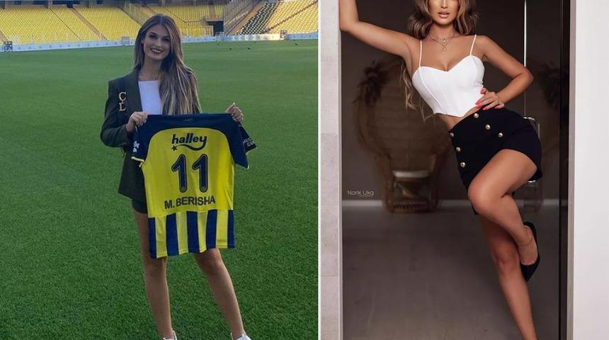 Son dakika: Berisha'nın kız arkadaşından Fenerbahçeli taraftarlara tepki! ''Allah hepinizin yardımcısı olsun''