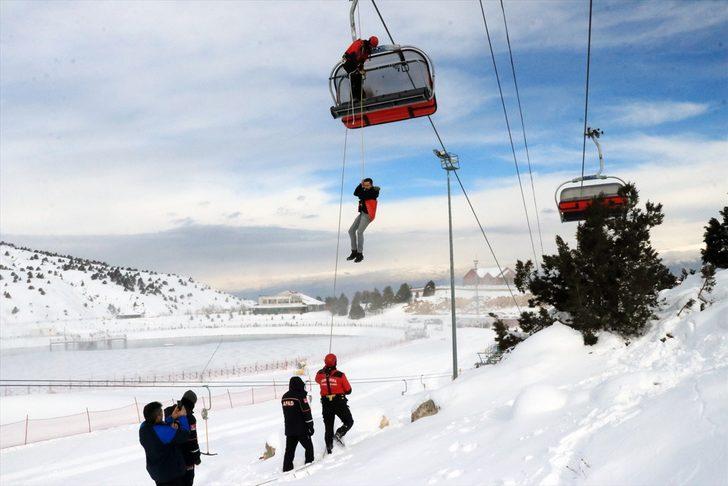 Arama kurtarma ekipleri Ergan Dağı'ndaki kayakseverlere güven veriyor G2