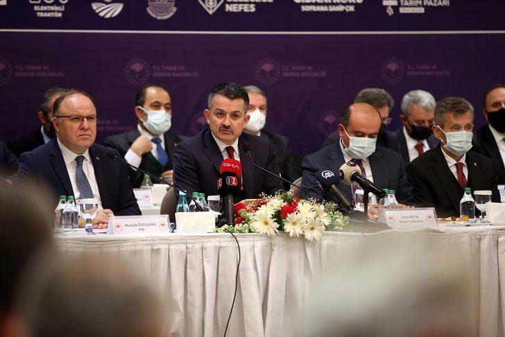 Bakan Pakdemirli Zonguldak'ta sektör buluşmasında konuştu: (1) G3