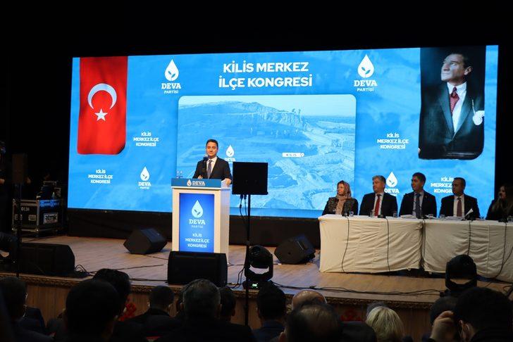 DEVA Partisi Genel Başkanı Babacan, Kilis'te parti kongresinde konuştu: G2