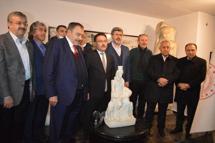 1700 yaşındaki "Kybele" heykeli, Afyonkarahisar'a getirildi G2