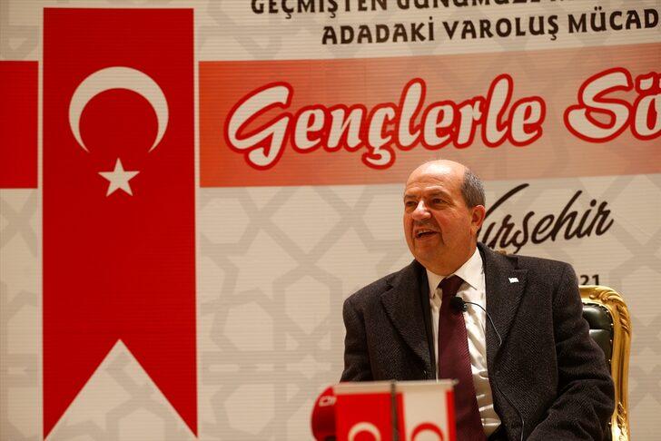 KKTC Cumhurbaşkanı Tatar Kırşehir'de gençlerle bir araya geldi: (2) G5