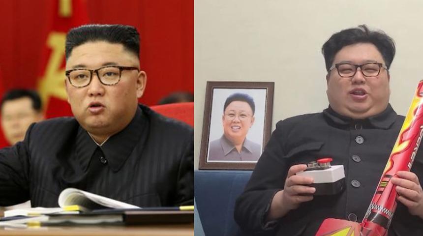 Güney Koreli Kim, Kuzey Koreli lider Kim'i taklit etti, ortalık karıştı! Ölüm tehditleri alıyor