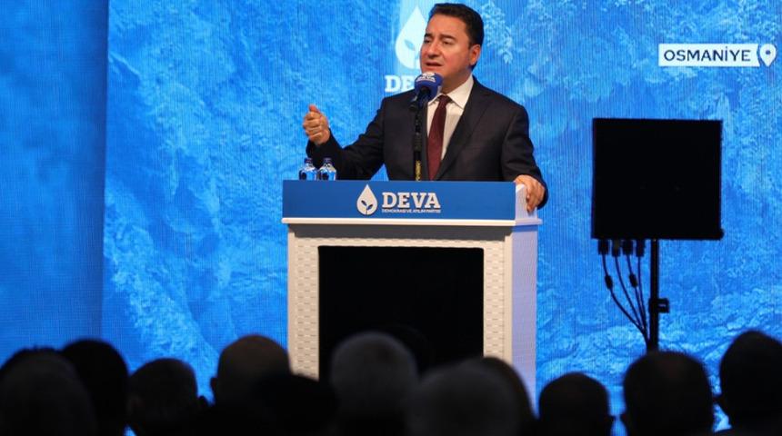 DEVA Partisi lideri Ali Babacan'dan ekonomi eleştirisi! "Özal bunu hayatımızdan çıkarmıştı"