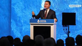 DEVA Partisi lideri Ali Babacan'dan ekonomi eleştirisi! Özal bunu hayatımızdan çıkarmıştı