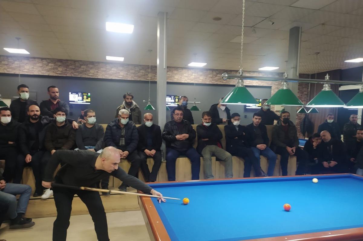 Diyarbakır'da bilardo şampiyonasına rekor katılım