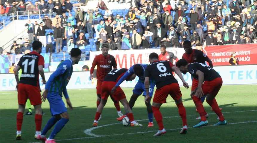 Gaziantep FK, Çaykur Rizespor'u yenerek devreyi 3 puanla kapattı!