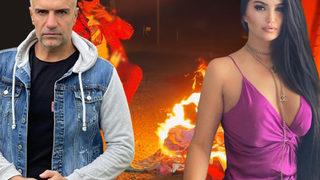 Yine ayrıldılar! Gökhan Göz, Fatoş Yelliler’e ait ne varsa sokakta yaktı