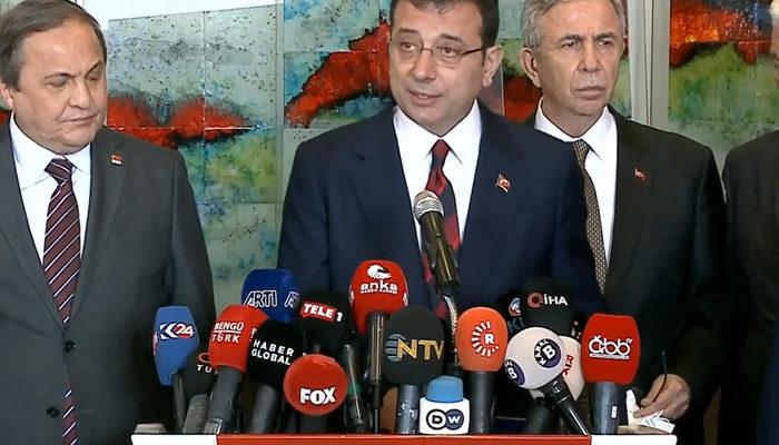 SON DAKİKA: Ekrem İmamoğlu İçişleri Bakanı Süleyman Soylu'ya yanıt verdi: 'Madem öyle gel tut kulağından hapse at...'