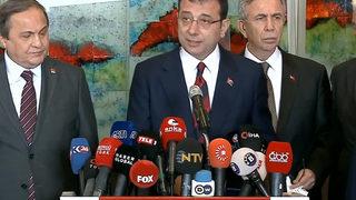 SON DAKİKA: Ekrem İmamoğlu İçişleri Bakanı Süleyman Soylu'ya yanıt verdi: 'Madem öyle gel tut kulağından hapse at...'