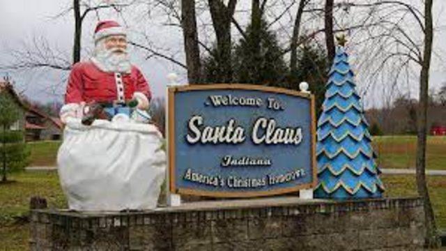 Amerika’nın Indiana eyaletindeki Santa Claus kasabası, yılın her günü Noel’i kutluyor